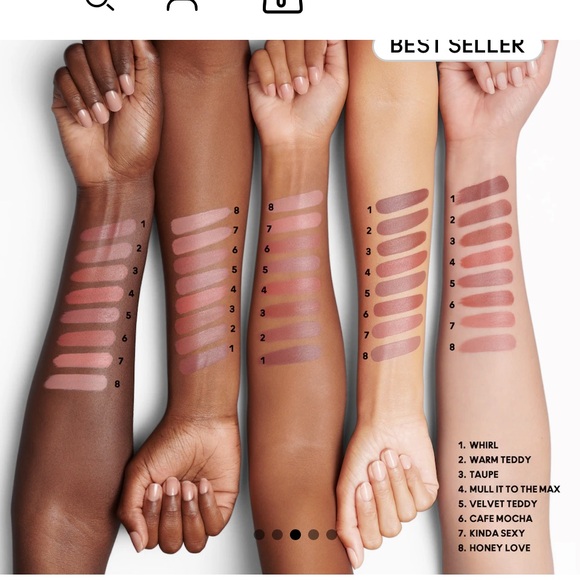 3 MAC Cosmetics mini lipsticks! Velvet Teddy & Whirl Matte Lipstick. You get 3! - Picture 8 of 8